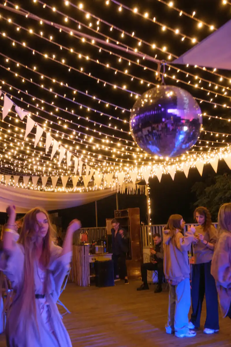 Disco ball night